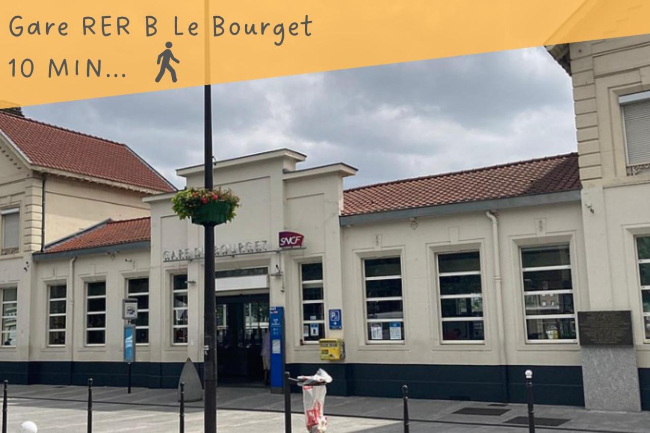 드란시 L'Eugene - 10Min Du Rer B Le Bourget, Parking, Wifi 아파트 외부 사진